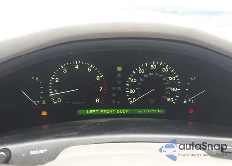 1999 Lexus Ls 400 from USA, damaged, VIN JT8BH28F7X0146328